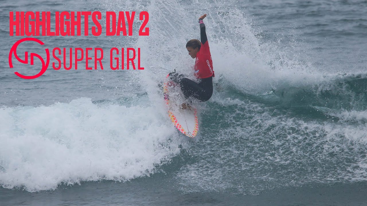 Highlights: Super Girl Surf Pro - Day 2 - YouTube