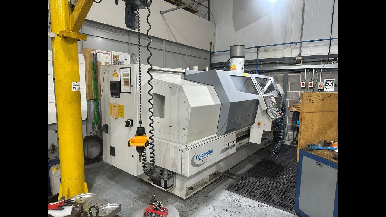 Harrison Alpha 1550 XS Manual / CNC Lathe