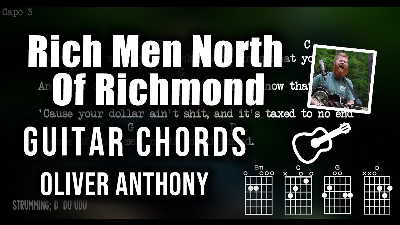 Remarkable Rich Man North Of Richmond Lyrics And Chords Photos