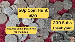50p coin hunt #20 #coins #hunt #200subs #beatrixpotter #olympic