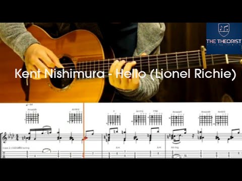 Hello -Kent Nishimura Solo Acoustic Guitar Tabs