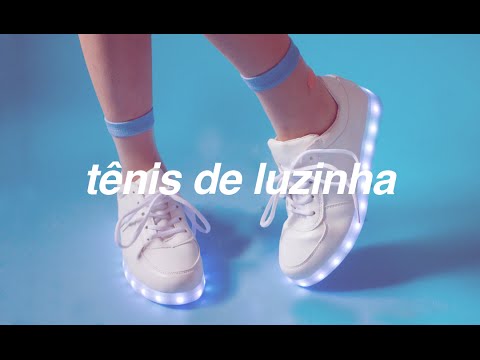 tênis com luzinhas