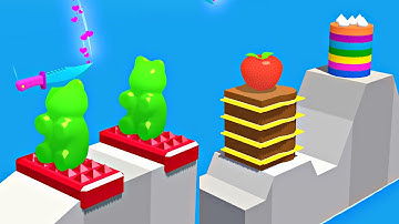 MAX LEVEL Slice it all 🔪🏆🍀💥: All Levels Gameplay Walkthrough Android ,iOS NEW UPDATE #gameplay