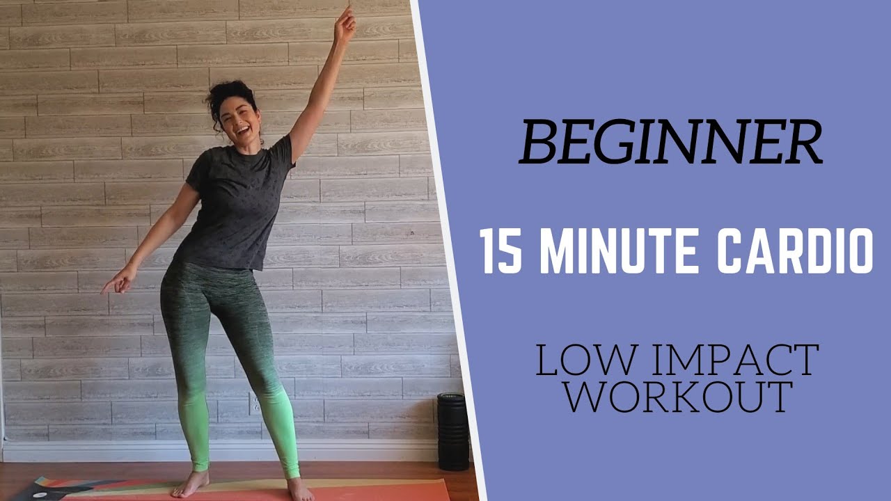 BEGINNER // 15 minute FULL BODY Standing CARDIO // Low Impact Workout ...