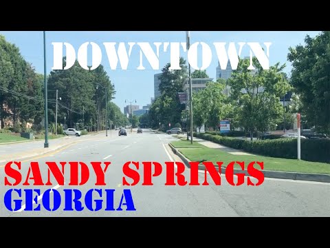 Sandy Springs - Georgia - Downtown Drive