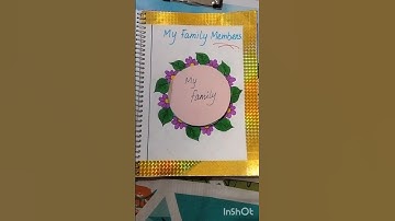 || MDP || multi disciplinary project || Topic - Family ||