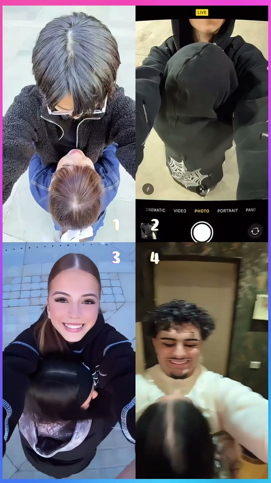 HUG TREND ?? 1, 2, 3 or 4 #shorts #tiktok #viral #dance #cute #funny #trend