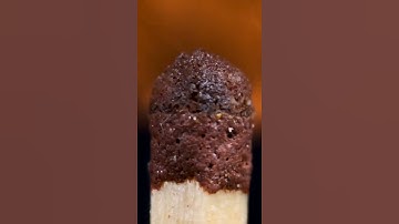 Matchstick and fire 🔥💥 #shorts #asmr #satisfying #macro #macrovideo