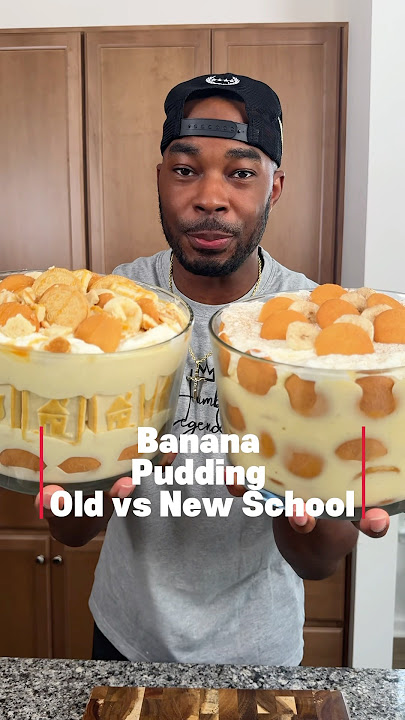 Banana Pudding Two Ways #onestopchop #bananapudding