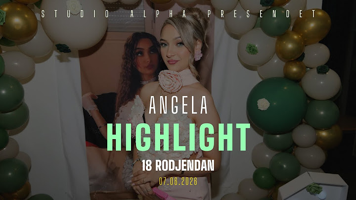 ANGELA 18 RODJENDAN INTRO HIGHLIGHTS PREKODOLCE MULHOUSE FRANCUSKA 07.06.2025 / By Studio Alpha