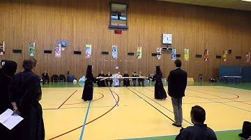 Kendo 2-Dan grading -  successful