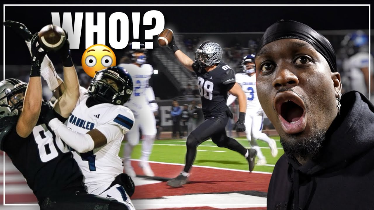 This Tight End Played Like A TOP Recruit! (HAMILTON VS CHANDLER)