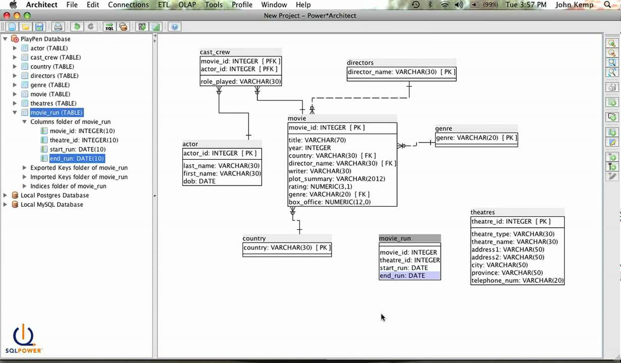 Curso sql power architect