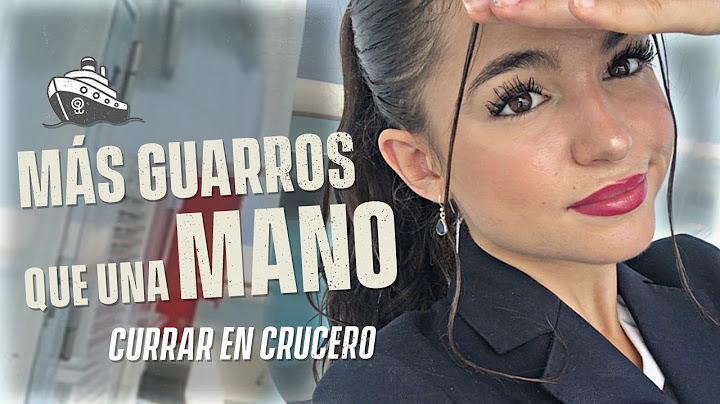 ASÍ ES TRABAJAR en un CRUCERO 🚢⚓