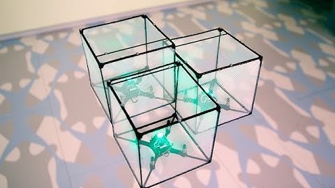 BitDrones: Interactive Flying Microbots Show Future of Virtual Reality is Physical