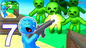 Zombie Apocalypse - Save World - Gameplay Walkthrough Part 7 Stickman Fight For America