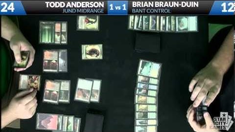 Todd vs BBD 11/01/2012 - Jund Midrange v Bant Control