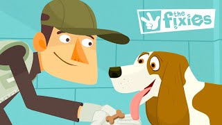 Teaching the Dog! | The Fixies | Animation for Kids