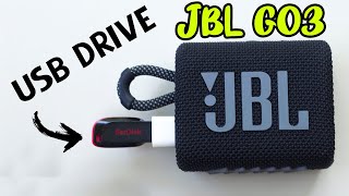 Will a JBL GO 3 work with a flash drive? (2023)