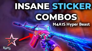 BEST Sticker Combos For M4A1-S Hyper Beast - CSGO 2023 / CS2