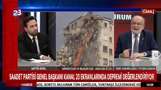 Kanal 23 Deprem Özel Yayını