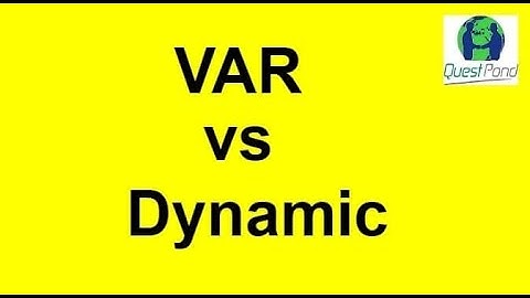 VAR vs Dynamic in C# | C# Interview Questions | CSharp Interview Questions