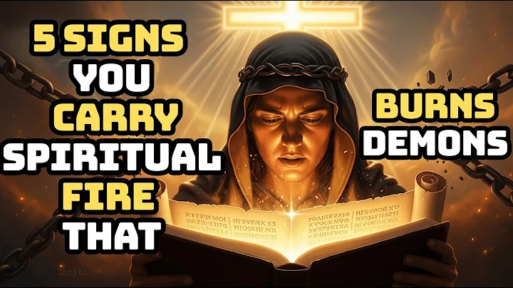 5 Signs You Carry Spiritual Fire That Burns Demons (According to the Bible)