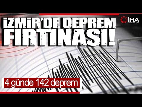 İzmir’de Deprem Fırtınasında Korkutan Bilanço: Son 4 Günde 142 Deprem