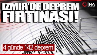 İzmir’de Deprem Fırtınasında Korkutan Bilanço: Son 4 Günde 142 Deprem