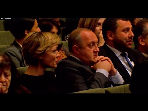 გიორგი მარგველაშვილი და მაკა ჩიჩუა საქველმოქმედო კონცერტს დაესწრნენ