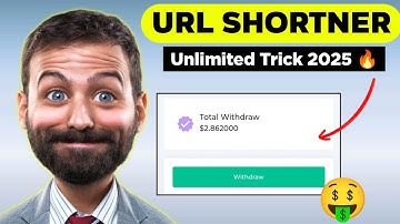 Url Shortner Unlimited Trick 🔥 2025 New Trick || Url Shortner Earn Money 2025 💸🤑