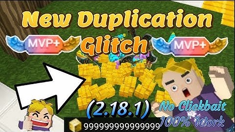 New Duplication Glitch 😳😱🔥[Skyblock] (v2.18.1) Blockman Go Adventure