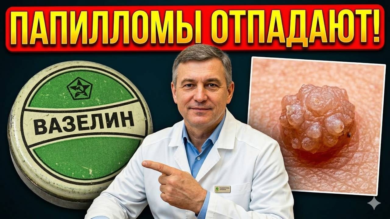 Папилломы, бородавки и другие образования на коже боятся этого как огня!