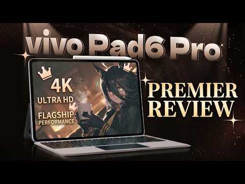 Vivo Pad 6 Pro Unboxing &amp; Review: 4K Display &amp; Snapdragon 8 Elite Beast! | Price in UK