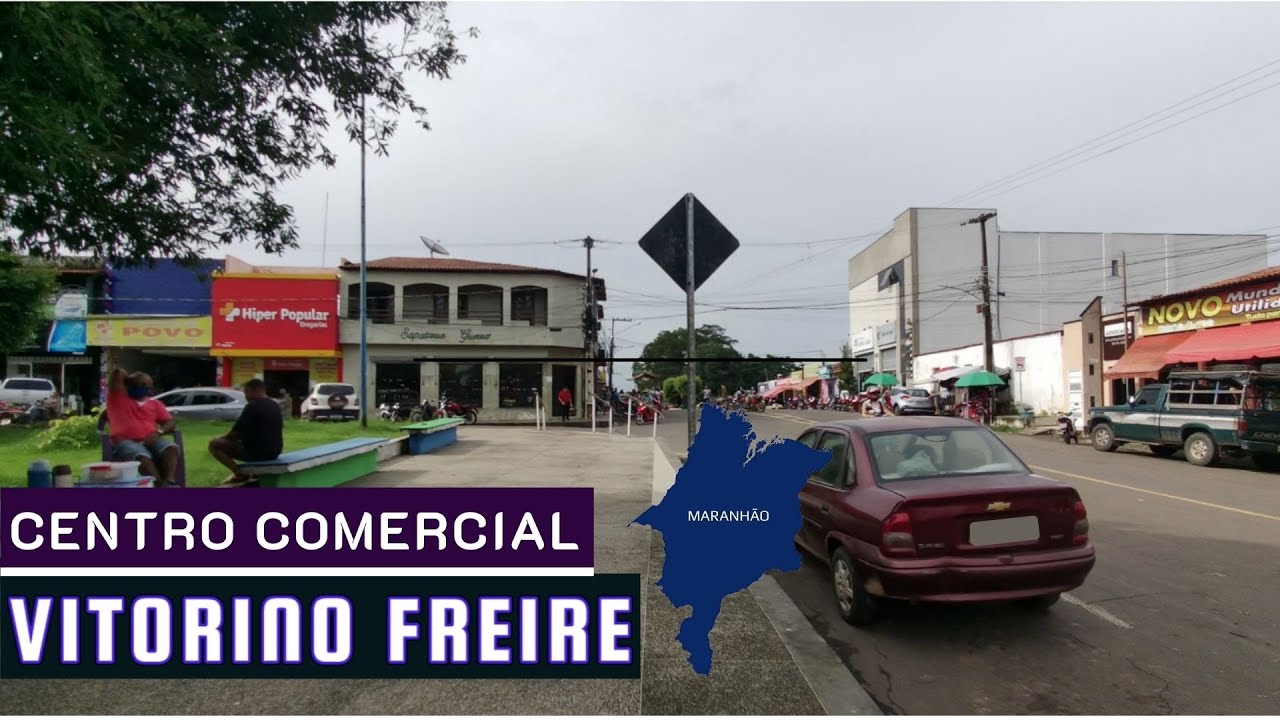 Centro Comercial de Vitorino Freire | CONHEÇA O MARANHÃO