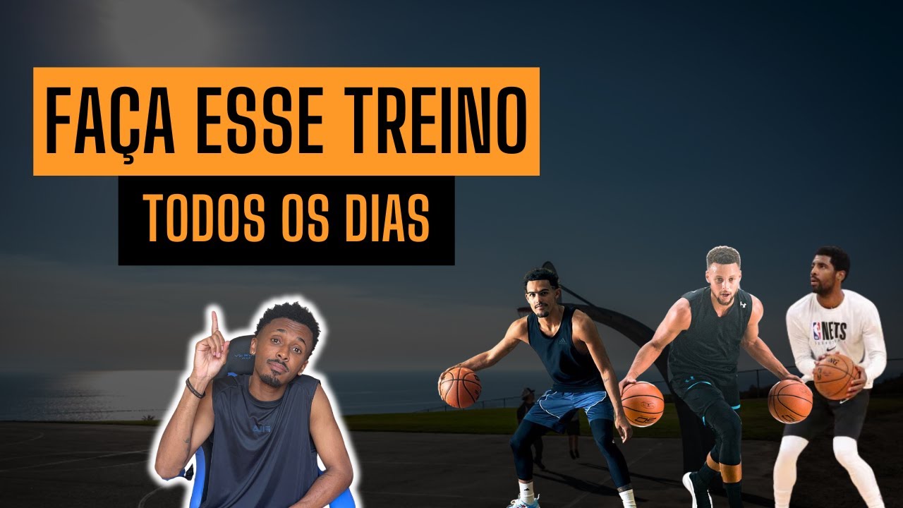Como melhorar o DRIBLE NO BASQUETE | Treino diário de 5 minutos