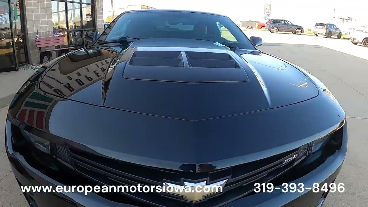 2013 Chevy Camaro ZL1 6 Speed Manual, 580 Horsepower, American Muscle!!!