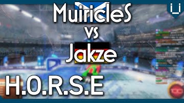 Rocket League H-O-R-S-E (Freestyle 1v1) MuiricleS vs Jakze
