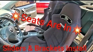 Braum Seats- Slider & Bracket Install. Braum Seats Install Finished