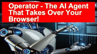 OpenAI's Operator | The Dawn of Autonomous AI Agents