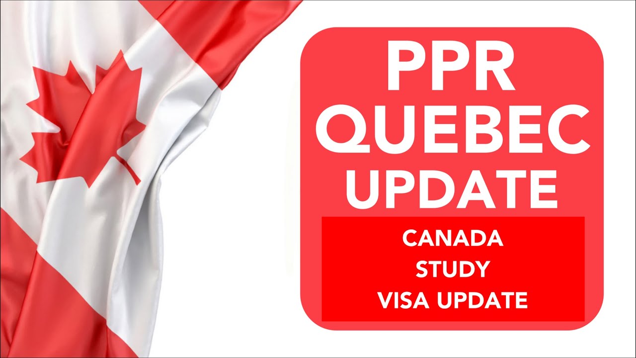 QUEBEC PPR | Updates about Canada’🍁 study visa - YouTube