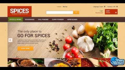 Download Spice Shop Responsive PrestaShop Theme by  Hermes TM
