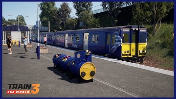 Class 314 cab ride (2O34 - Cathcart Circle clockwise) ~ Train Sim World 3