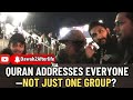 CHRISTIAN ASKS QUESTIONS FROM QURAN! AZIZ
