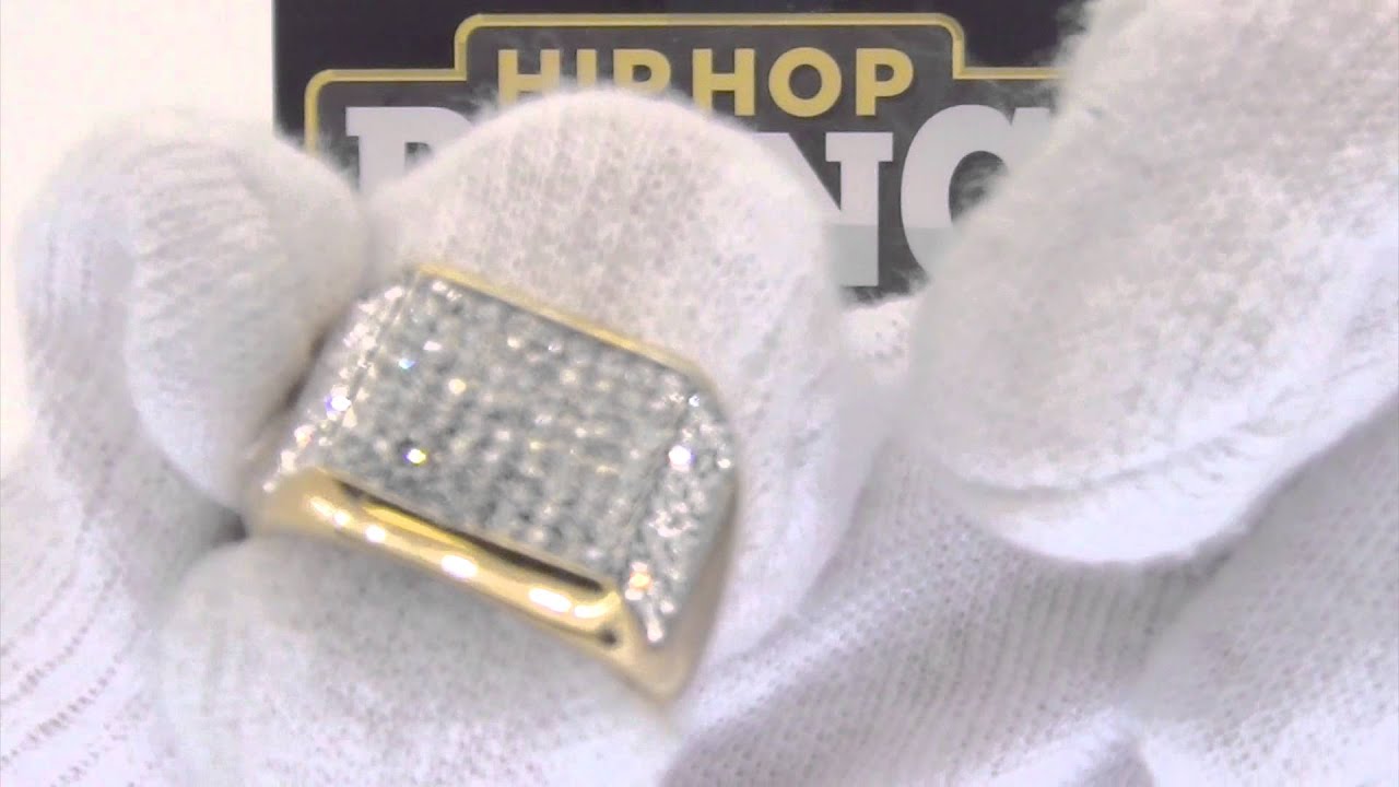 Gold Bling Bling Ring | HipHopBling.com