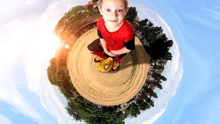 Tiny Planet Effect | Roll World | Photoshop Tutorial screenshot 5