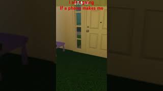 Im not going outside in the rain #game #spiderman #robloxshorts #bloxburg
