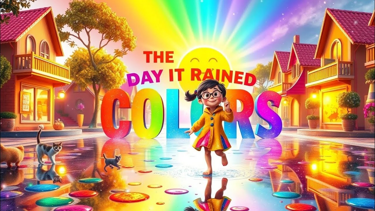 It Rained The Day It Rained Colors 🌈 | A Magical & Funny Story About Happiness ...