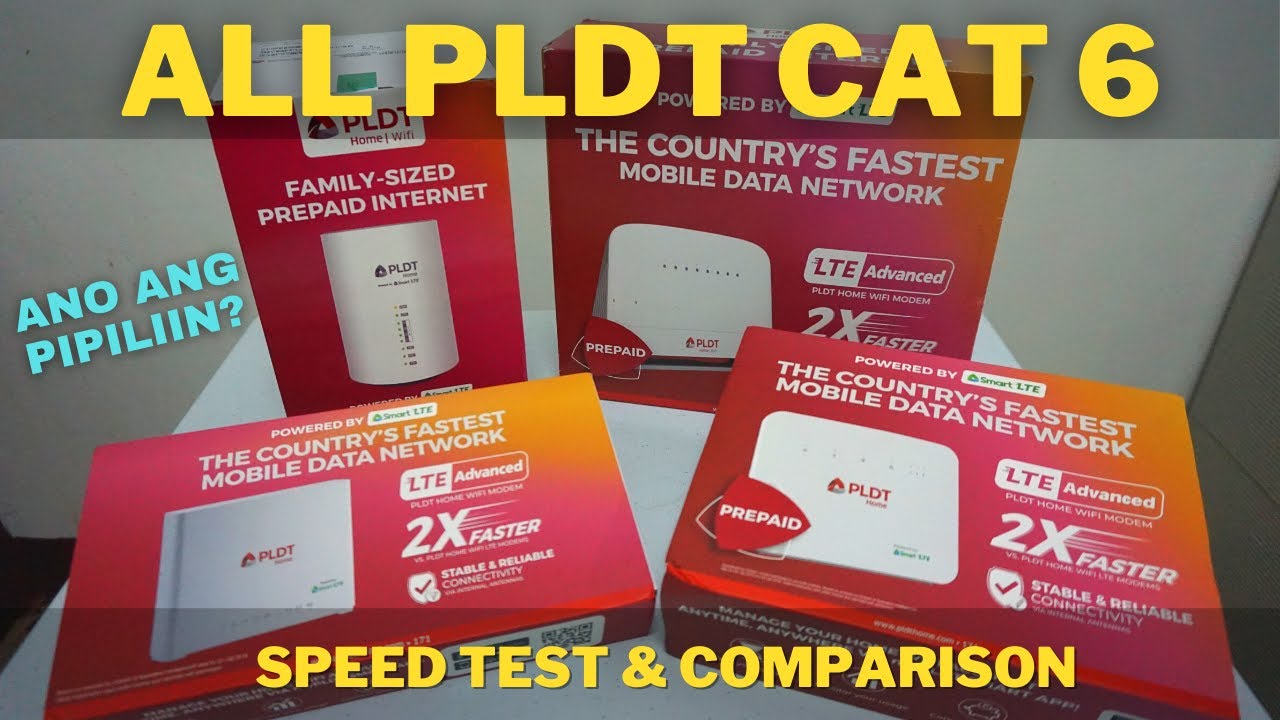 All PLDT CAT6 Speedtest | GREENPACKET D2K vs EVOLUZN ID5 vs BOOST EVEN R281 vs GREENPACKET DH725