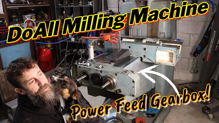 DoAll  Milling Machine Gearbox is BACK Together !